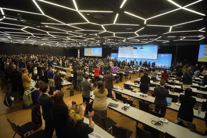La dernière session plénière du Forum mondial sur les réfugiés.