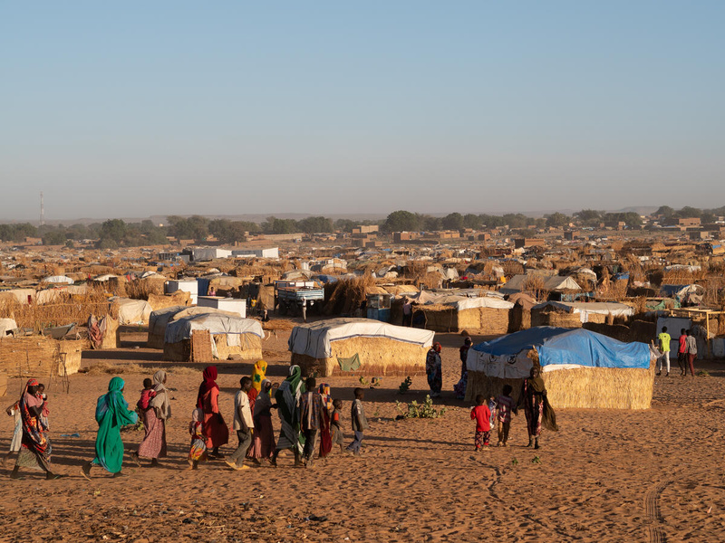 Chad. More support needed for Sudanese refugees sheltering at border site