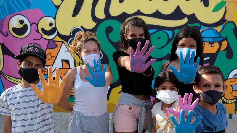 زيارة المفوض السامي إلى بنما وكولومبيا والإكوادور بمناسبة مؤتمر التعهدات للوضع في فنزويلا ويوم اللاجئ العالمي. (كولومبيا) 