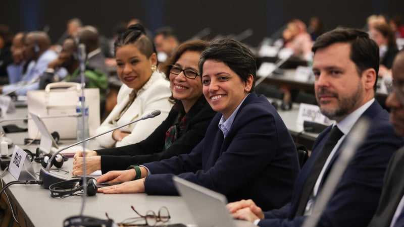 Switzerland. Afternoon plenary on day two at the Global Refugee Forum 2023