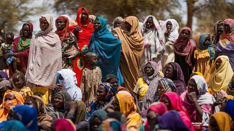 Chad. More than 41,000 Sudanese refugees flee across border in 2025