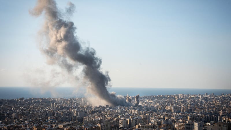 Lebanon, Beirut - airstrike March 2026