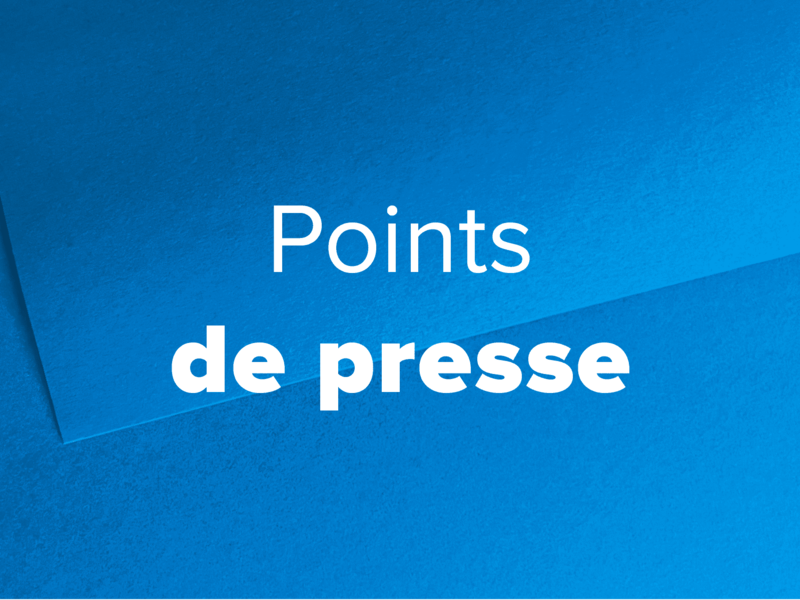 Points de presse