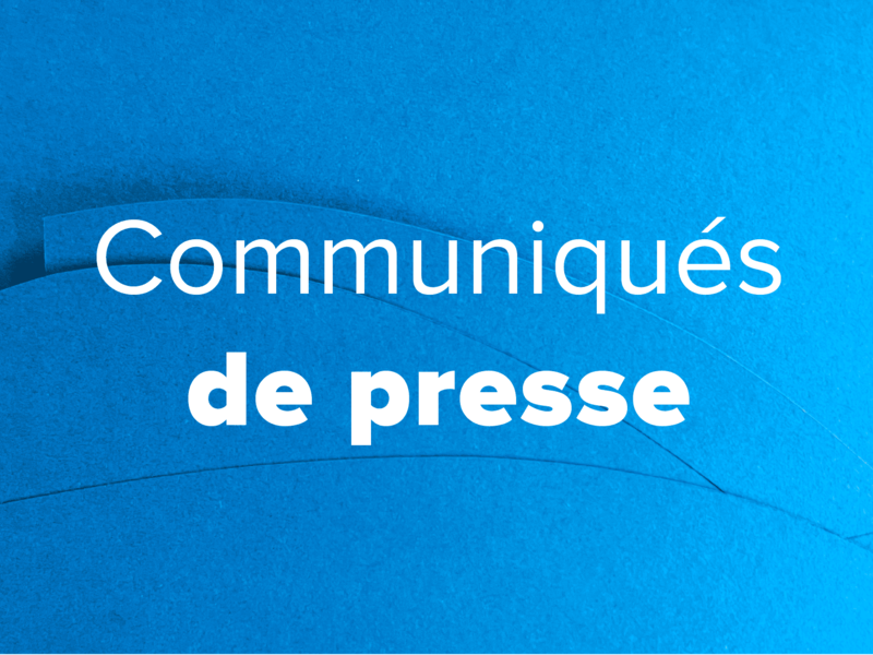 Communiqués de presse