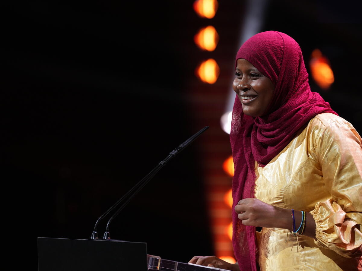 Switzerland. 2024 UNHCR Nansen Refugee Award ceremony.