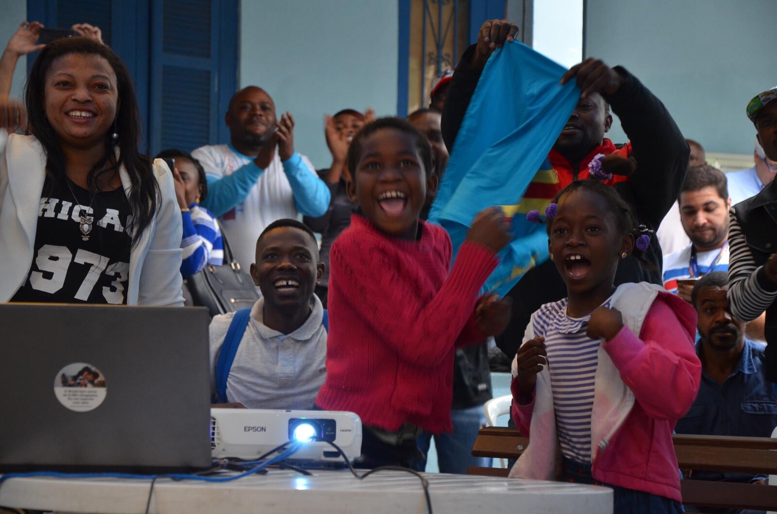 Brazil: Refugees from DRC celebrate Team Refugees