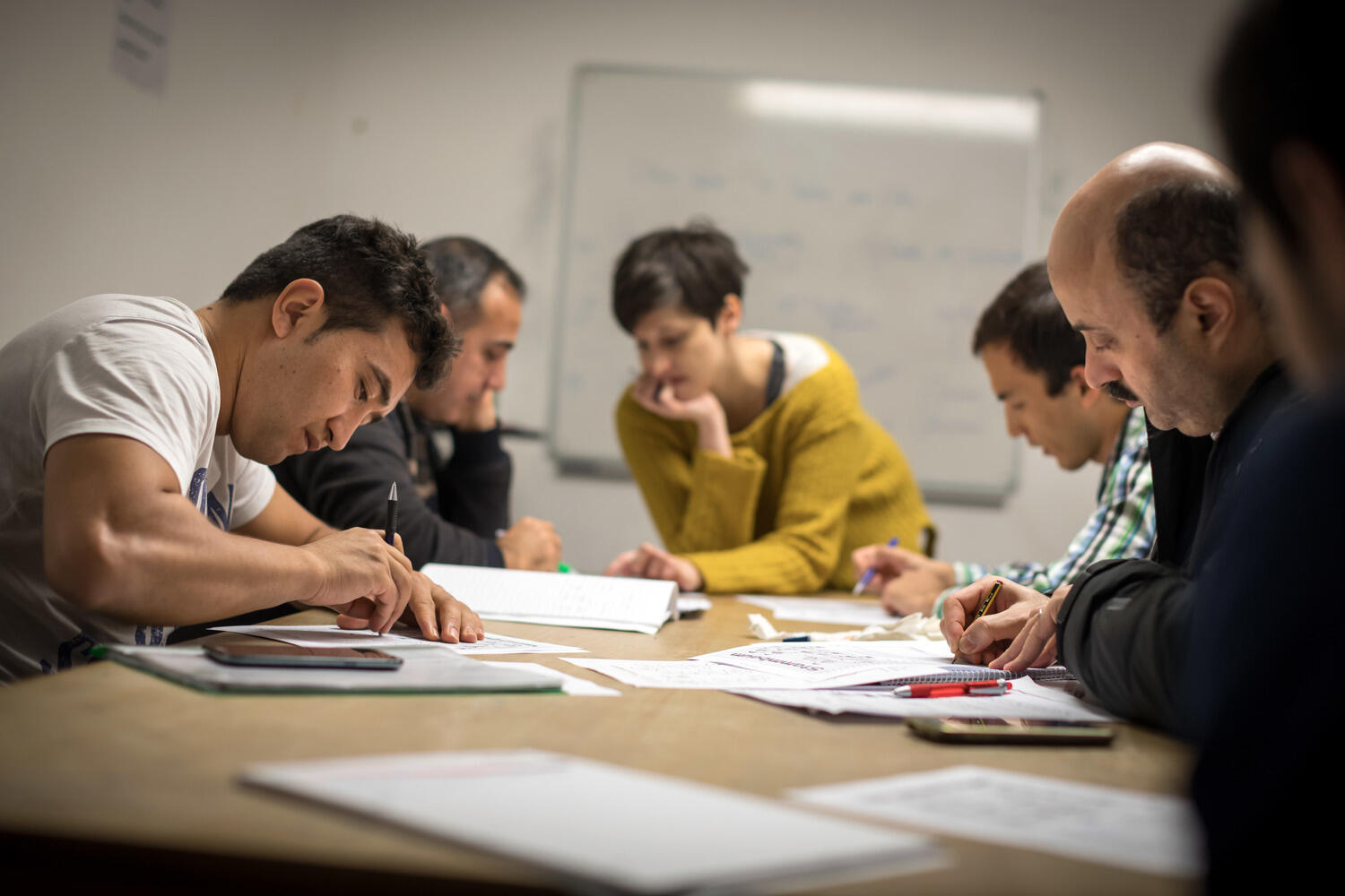 Austria. Refugee shelter founded in private initiative by a Austrian philanthropist Ute Bock