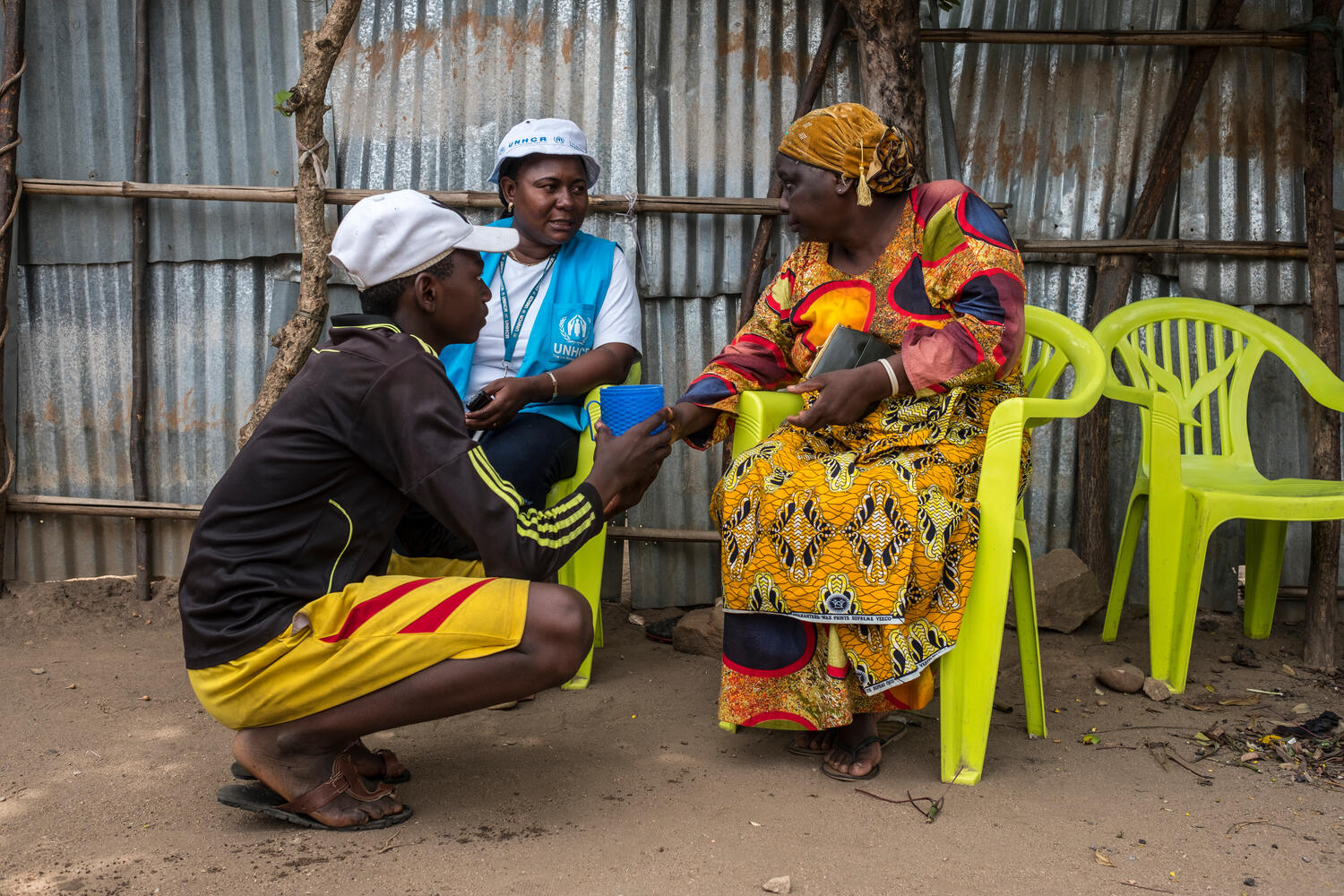 Democratic Republic of the Congo. A Burundian grandmother adapts to life in a new country