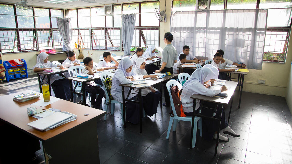 Malaysia. Rohingya refugee education