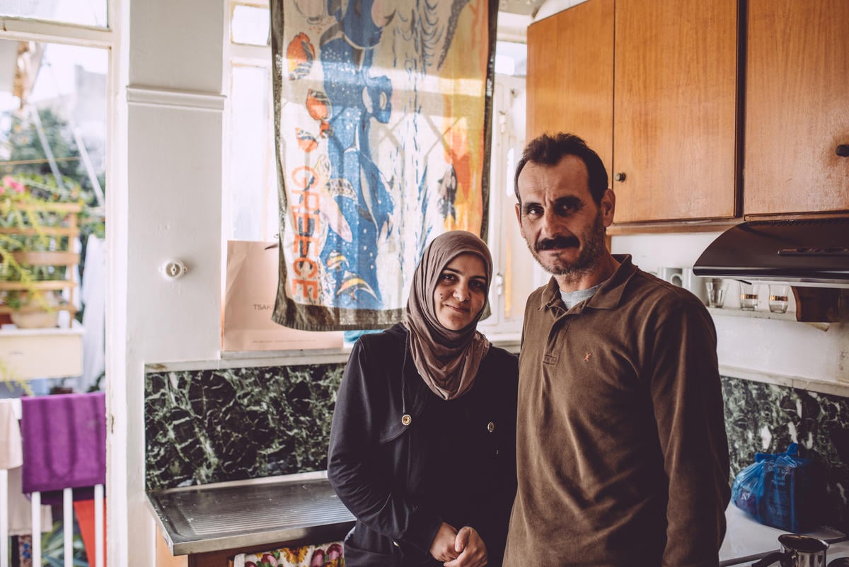 Greece. A Syrian family returns home to Crete after a century away