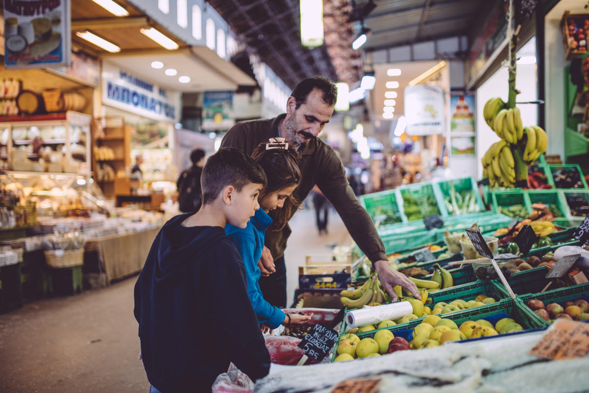 Greece. A Syrian family returns home to Crete after a century away