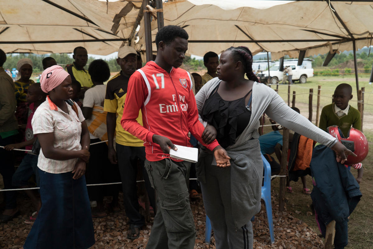 Uganda. Biometric verification roll out begins