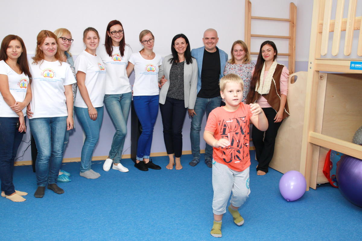 Opening of the "World of Happy Children" Psycho Social Rehabilitation Centre, a project supported by UNHCR