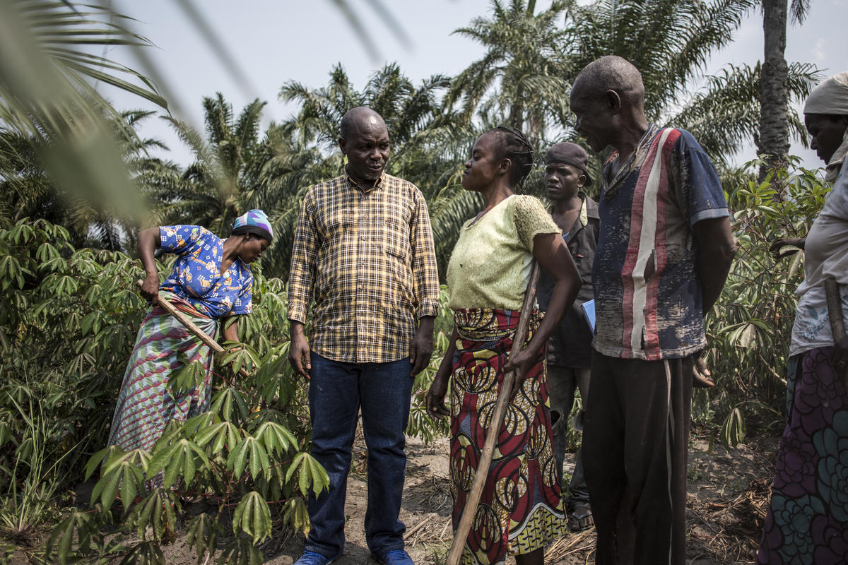 Democratic Republic of Congo. Peace villages and agricultural empowerment earn Evariste Mfaume a Nansen nomination
