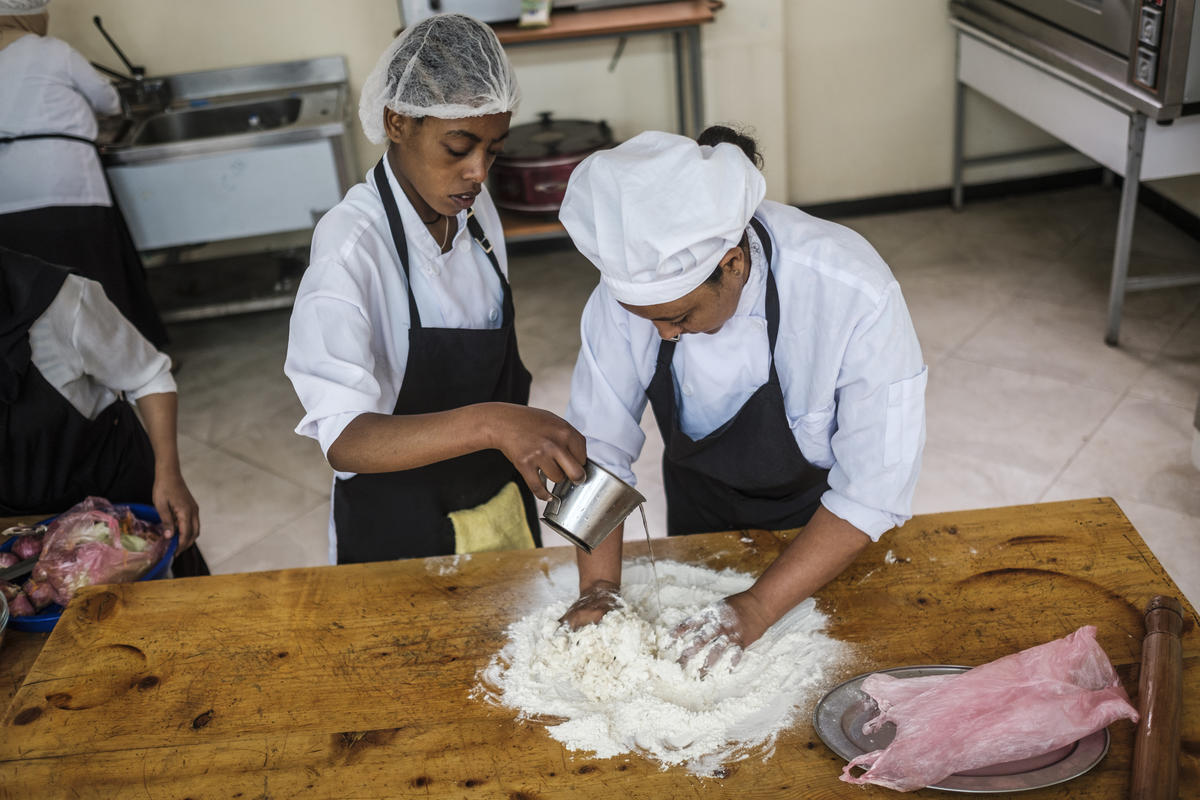 Ethiopia. Shared learning leads to improved job prospects for refugees and host communities