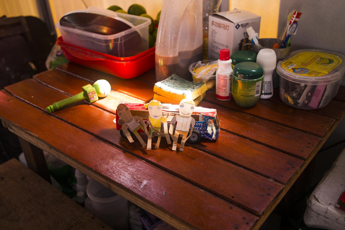 Brazil. Life in Rondon 3 refugee camp