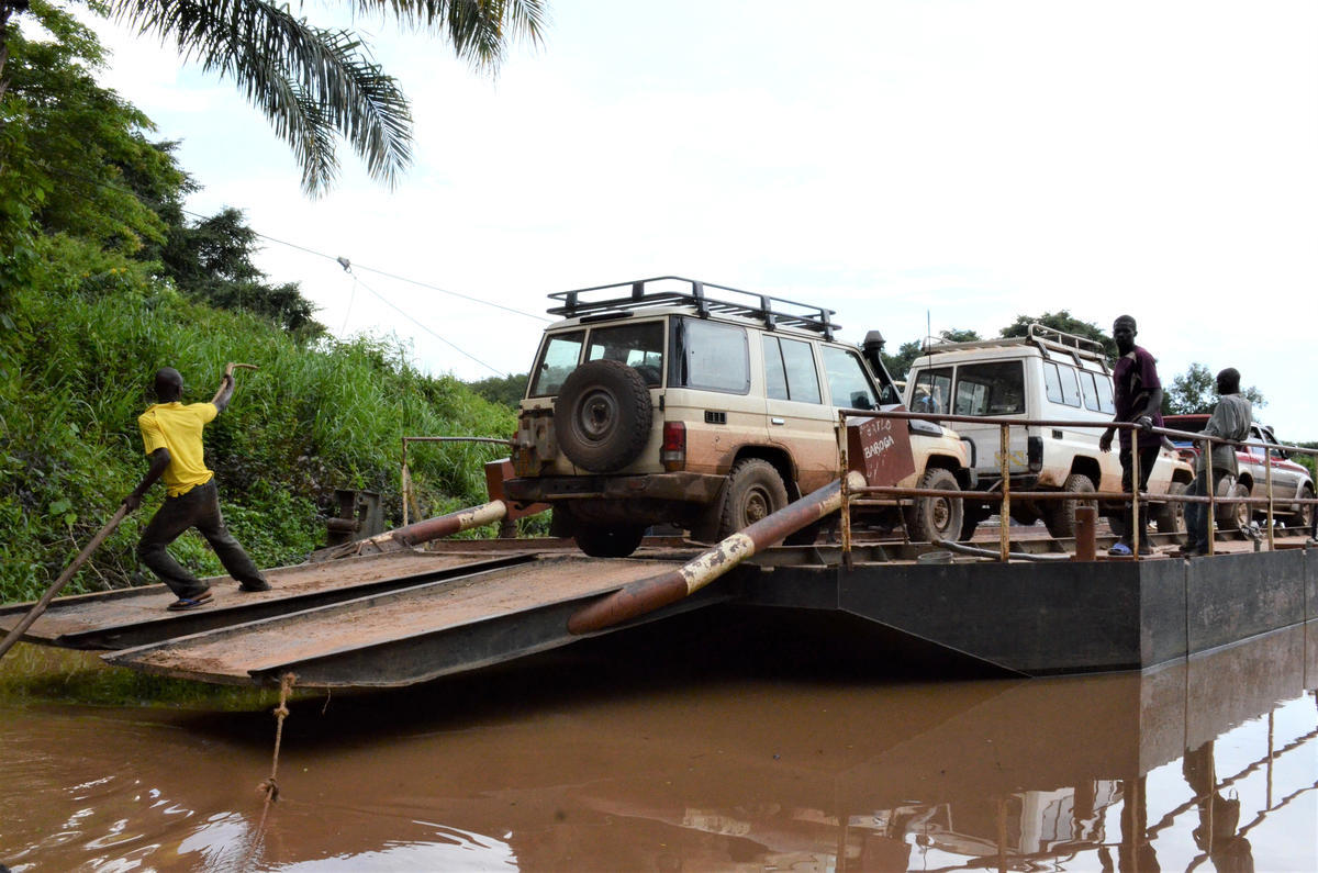 Central African Republic. Aid reaches Congolese refugees in remote village