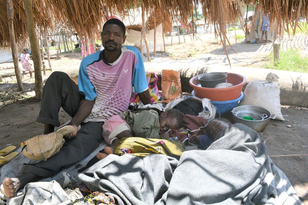 Central African Republic. Aid reaches Congolese refugees in remote village