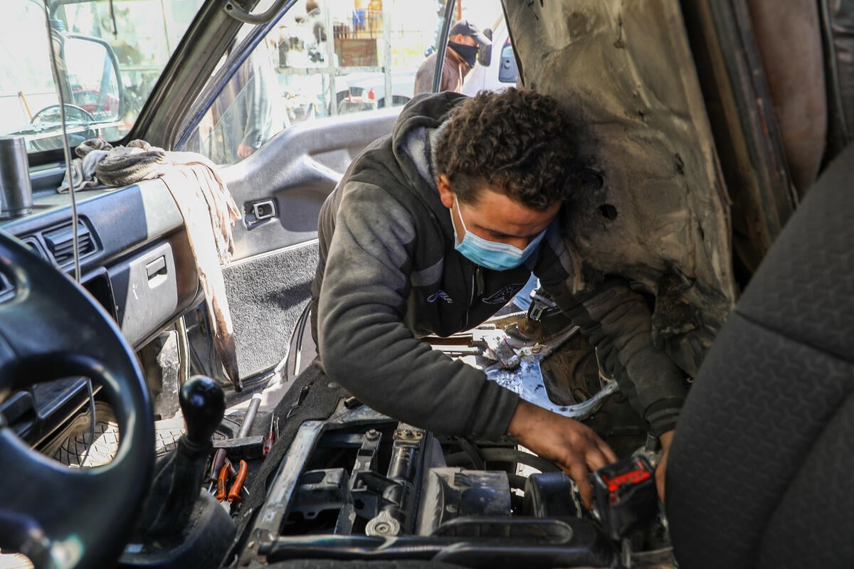 Jordan. Syrian refugee youth reflect on 10 years of the Syria crisis