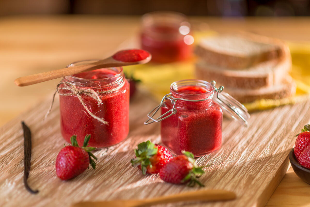 Elba's strawberry jam recipe calls for a special ingredient: vanilla, an iconic Mexican product.