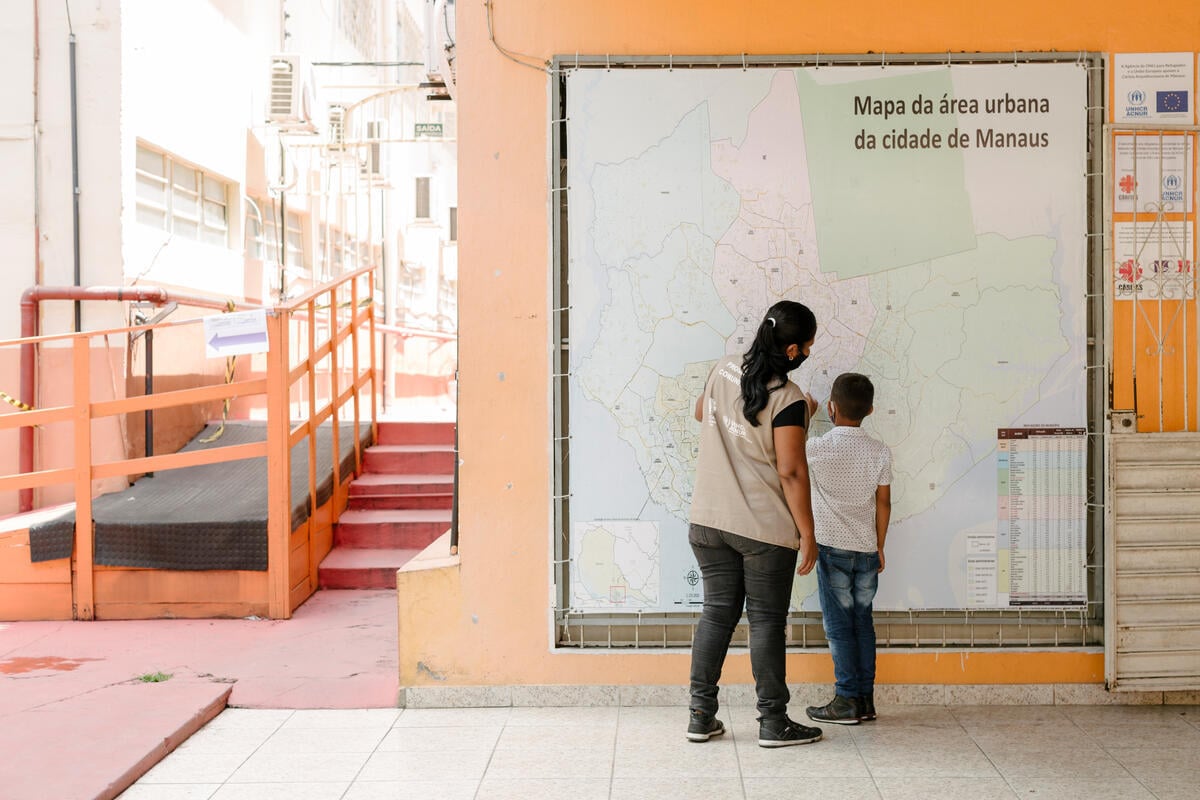 Lucetti's work takes her to several of the specialized shelters for indigenous Warao that are scattered around Manaus.