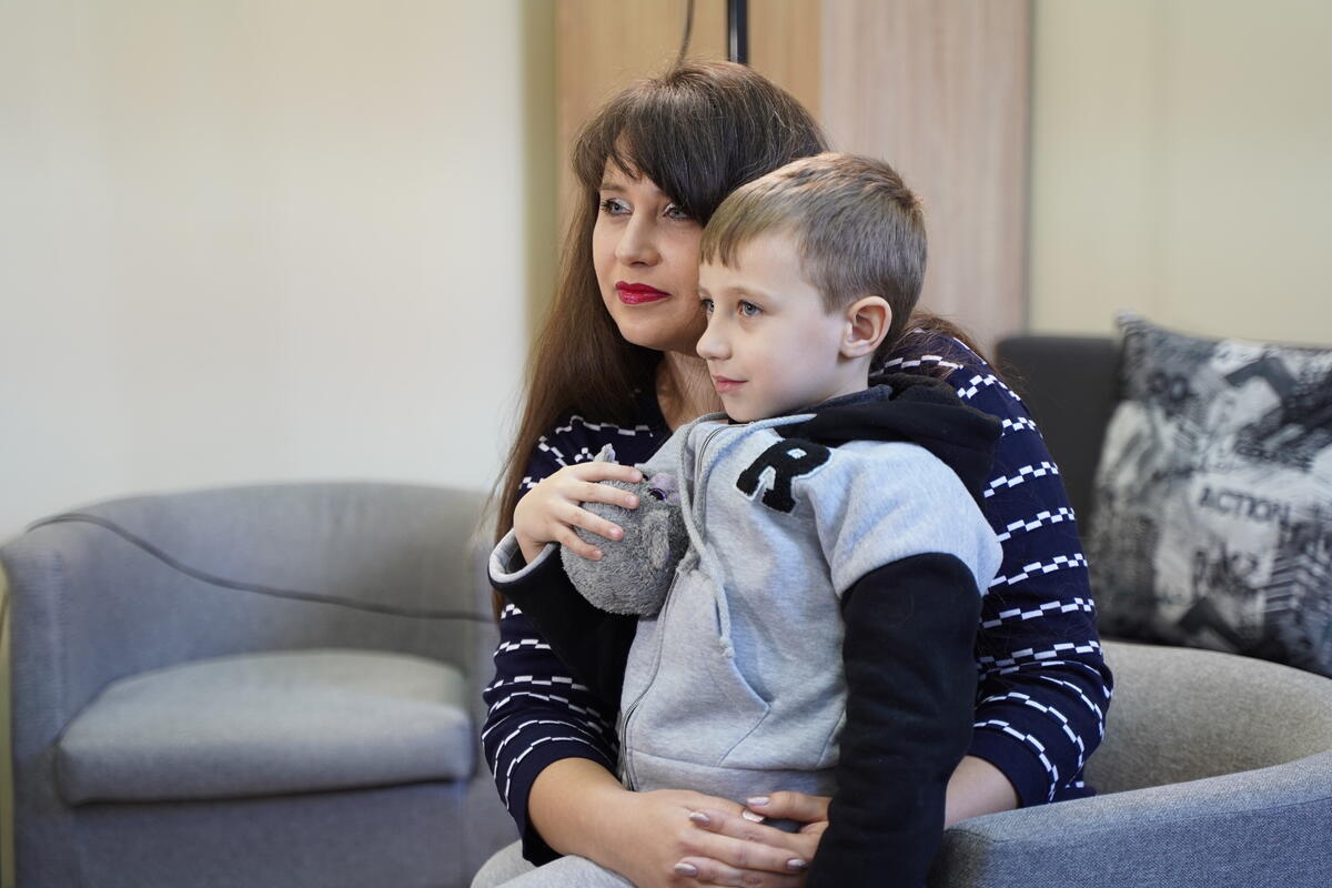 Ukraine. UNHCR's protection work in the war-affected Dnipropretrovska Oblast