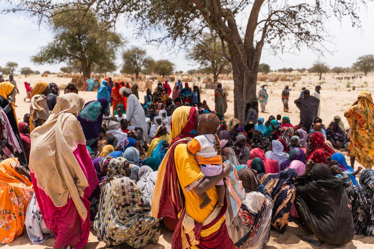 Chad. More than 41,000 Sudanese refugees flee across border in 2025