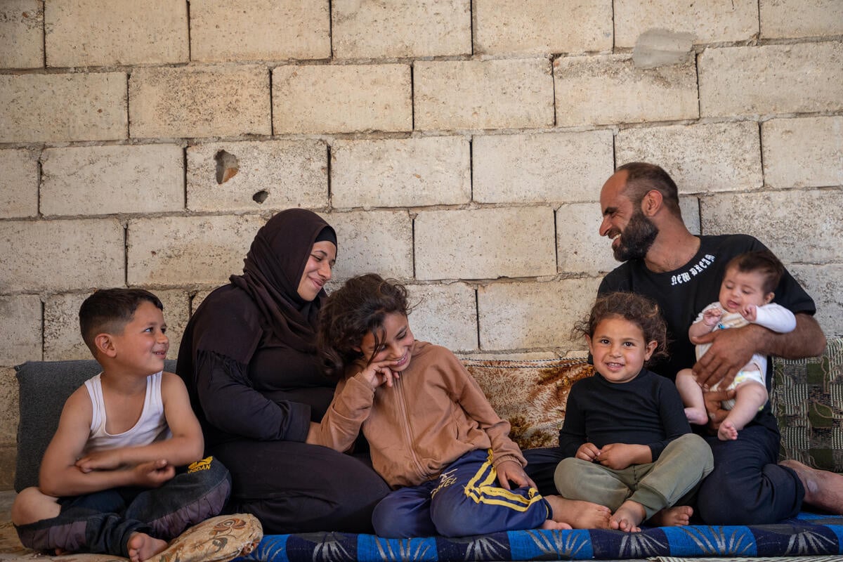 Syria. Return of Syrian refugees to Homs Governorate