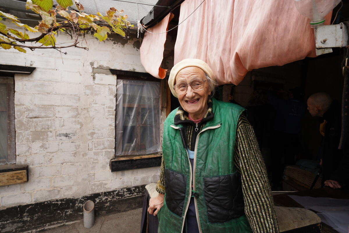 Ukraine. UNHCR provides winter support to war-affected people