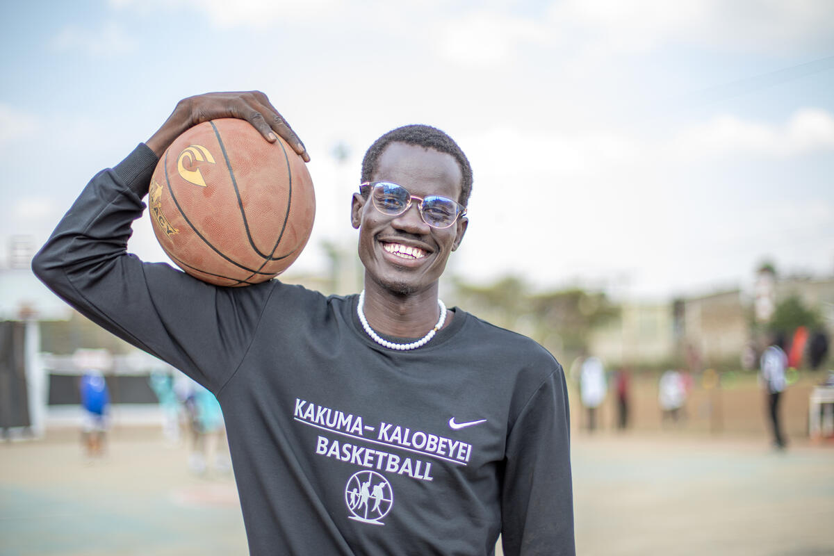 Kenya. Building unity and promoting refugee inclusion through basketball