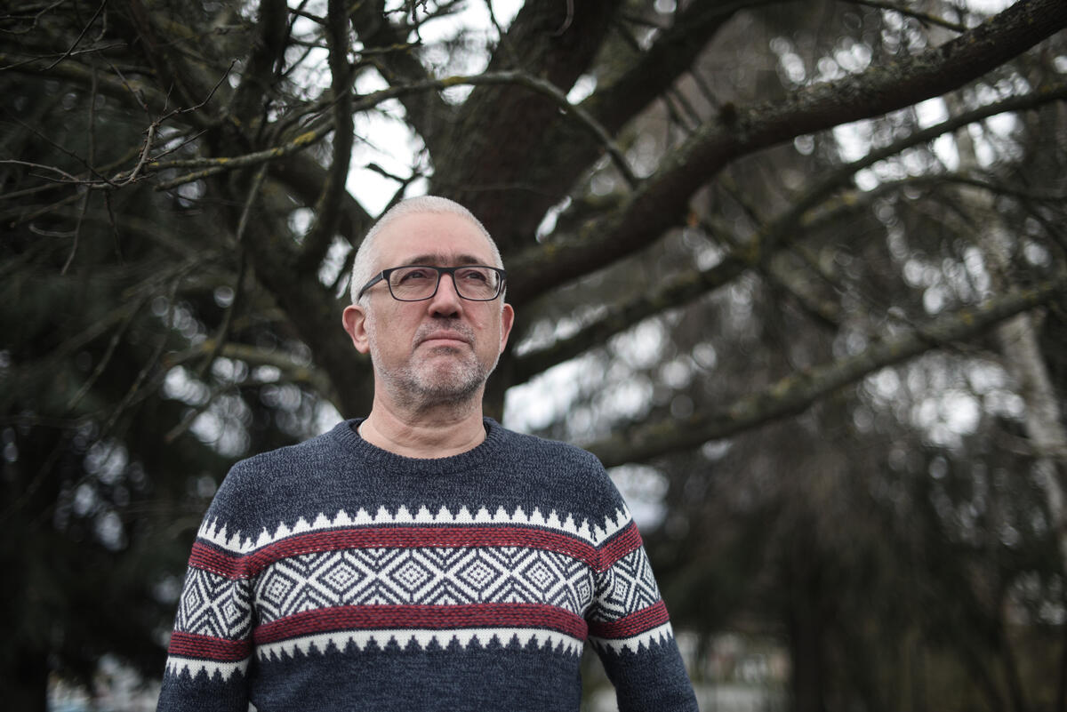 France. Rural village opens its chateau to refugees