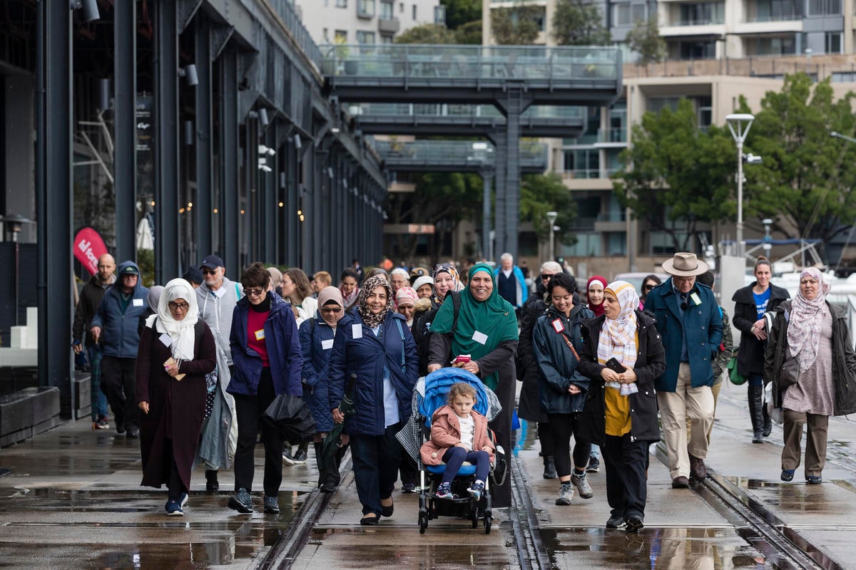 Australia. On the iconic Sydney Harbour, UNHCR celebrates World Refugee Day