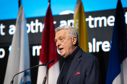 The UN High Commissioner for Refugees, Filippo Grandi, officially opens the Global Refugee Forum Progress Review, 2025, calling for renewed international solidarity and strengthened support for refugees in a rapidly changing world.