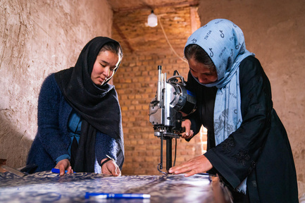 Afghanistan. UNHCR Empowers Female Entrepreneur in Herat to Expand Business and Create Jobs.