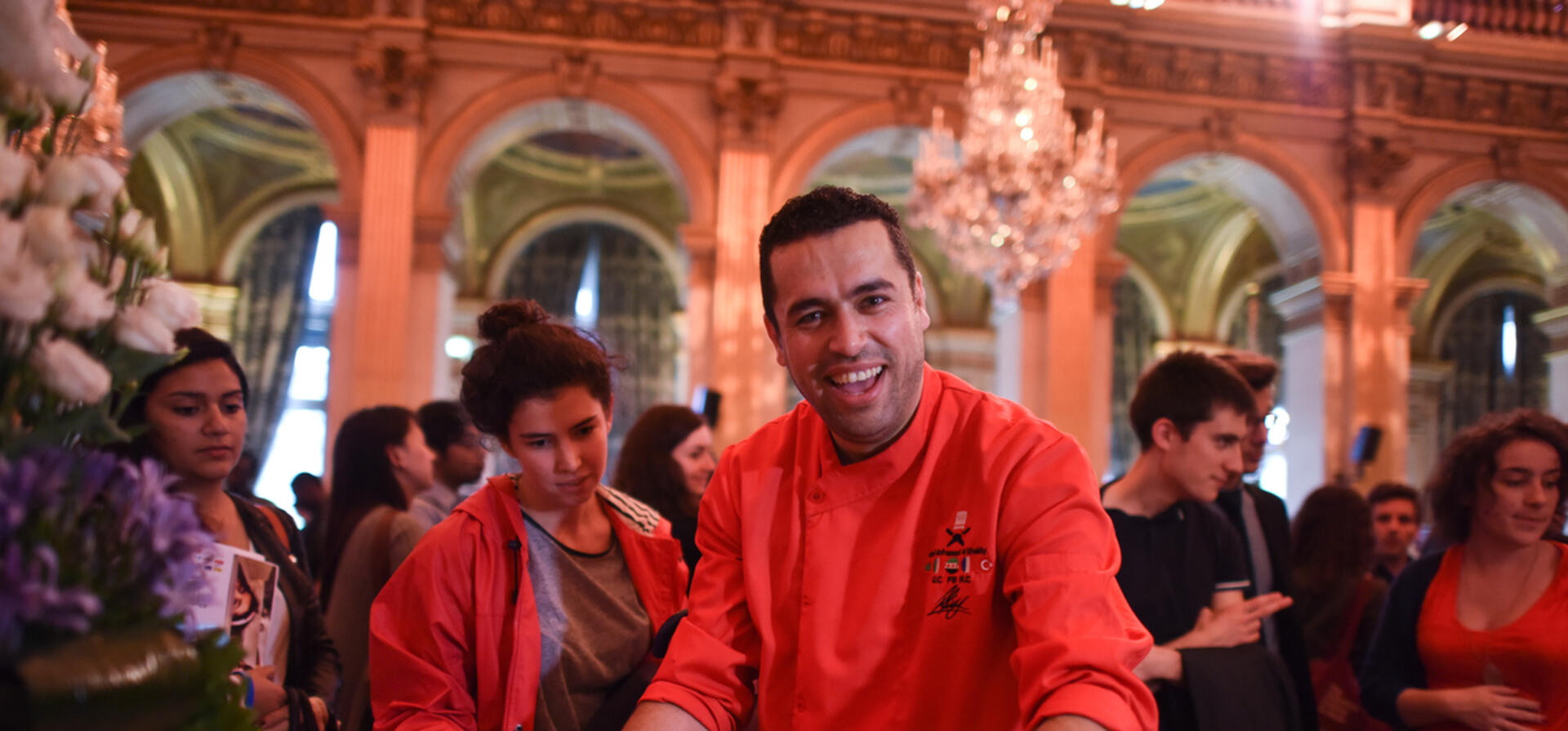 France. World Refugee Day celebration in Paris