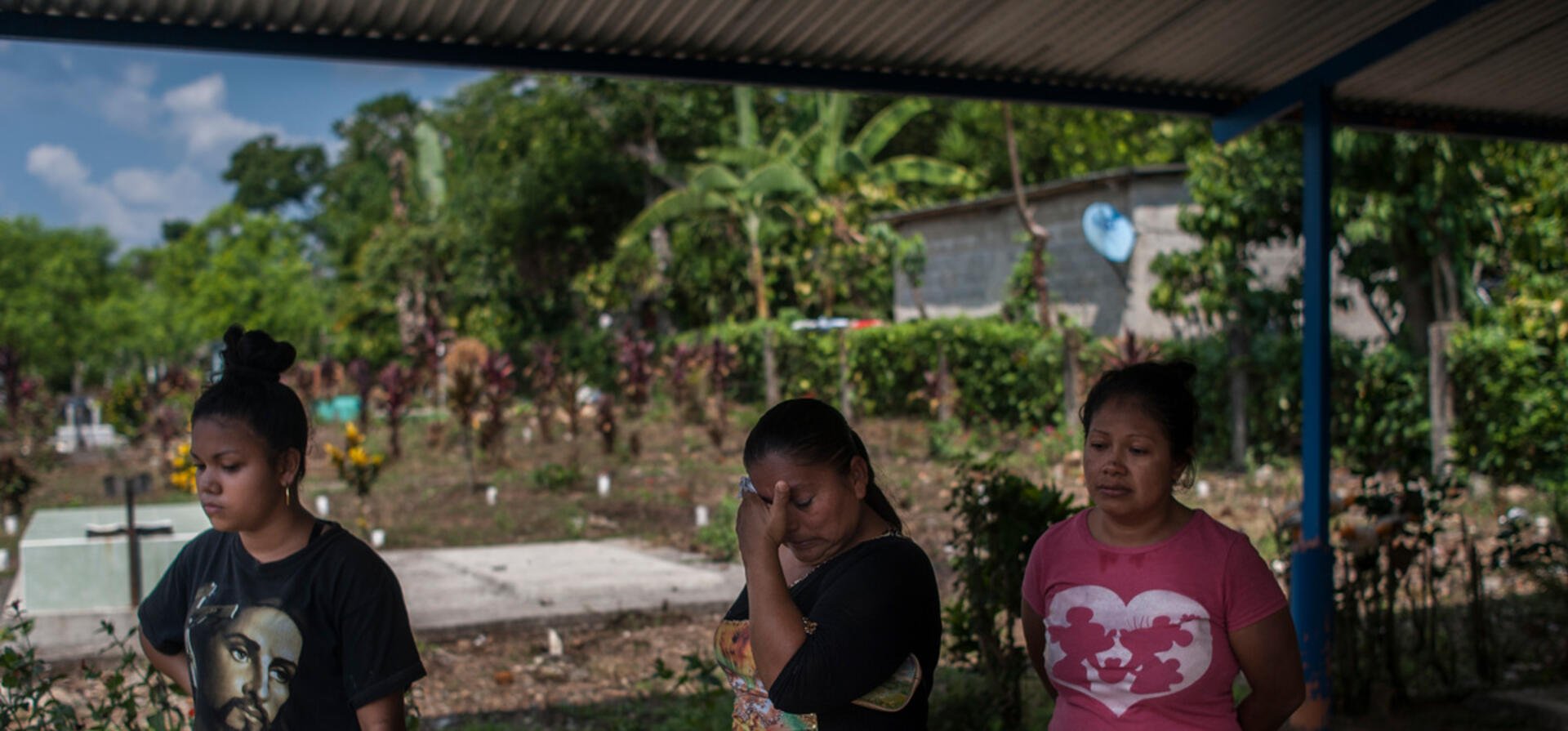 Mexico. Four generations of a family forced to flee El Salvador