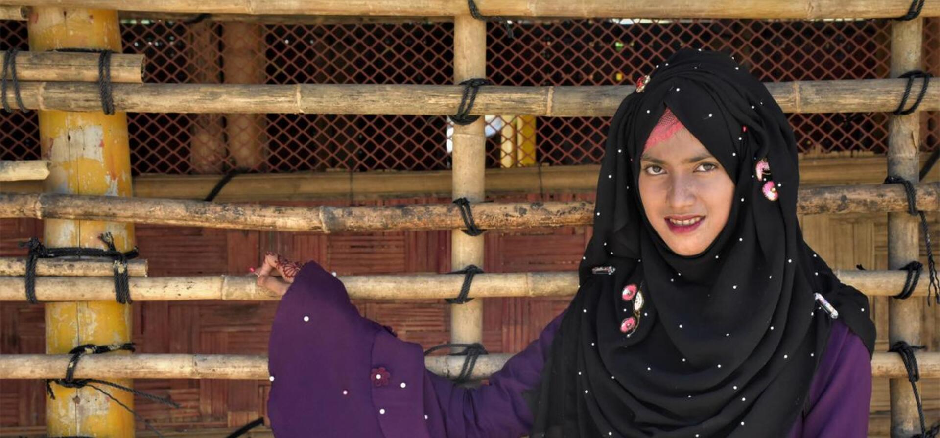 Bangladesh. 3 year mark of the Rohingya refugee influx in Cox's Bazar, Bangladesh.