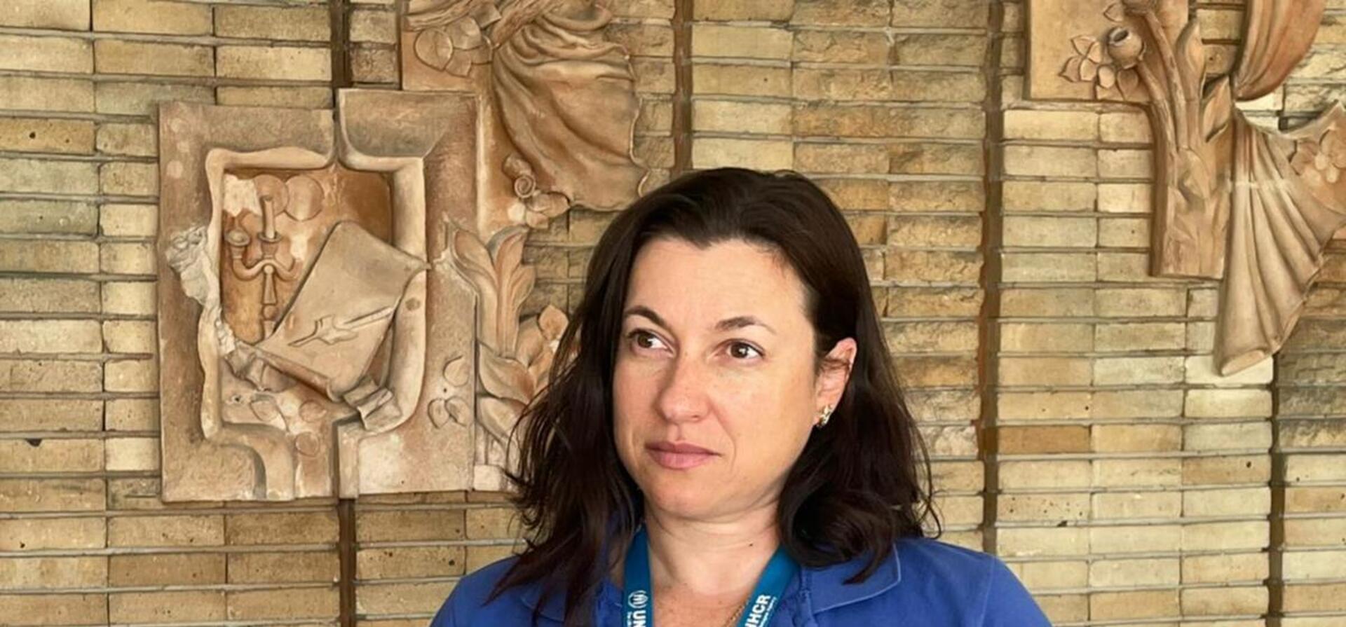 Ukraine. World Humanitarian Day. UNHCR Assistant Protection Officer Oleksandra Lytvynenko