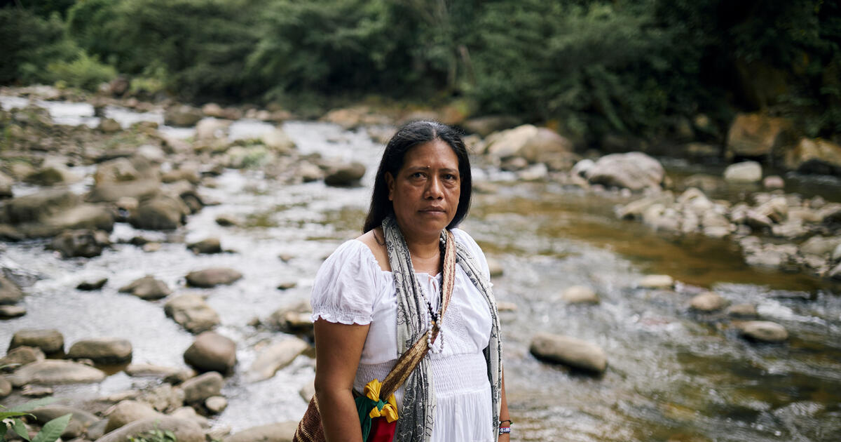 Indigenous leader takes her people's fight for survival to