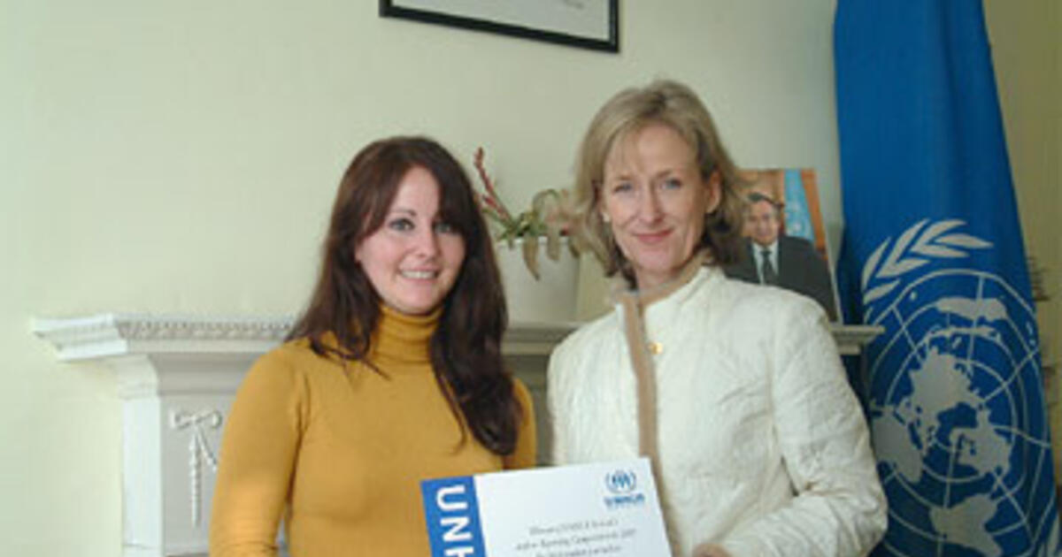 Shannon Rizzo Student journalists face the challenge of reporting on asylum | UNHCR