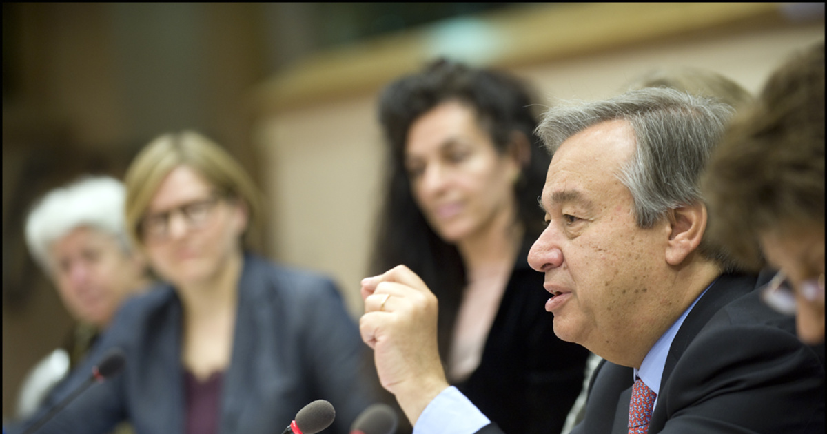 UNHCR chief urges European Union to set a positive example on refugee ...