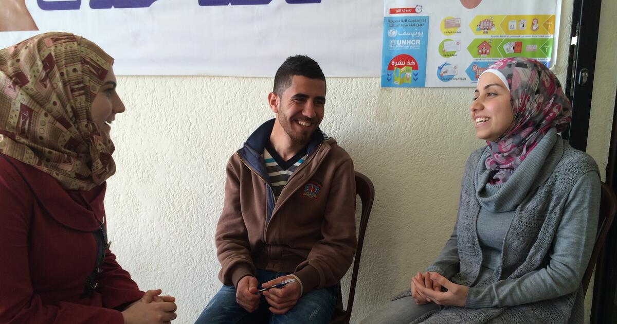 A UNHCR centre eases tensions between Syrian refugees and their ...