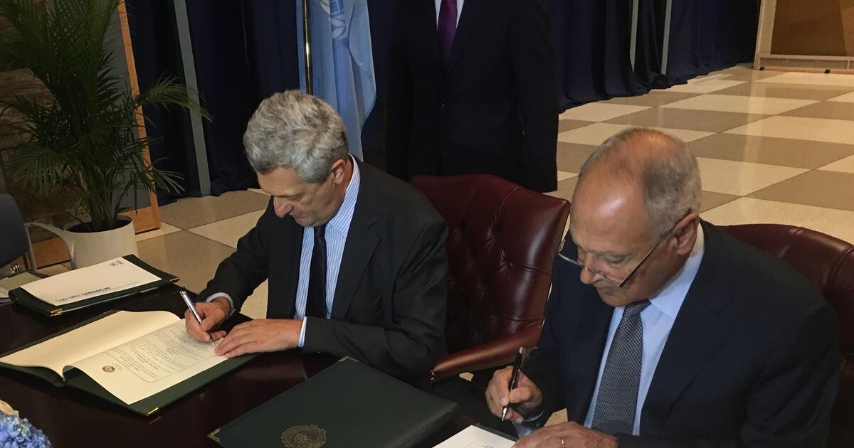 UNHCR and League of Arab States sign agreement to address refugee ...