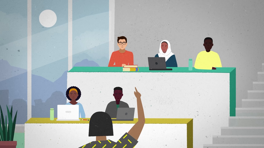 المنح الدراسية يمكنها تغيير حياة اللاجئين