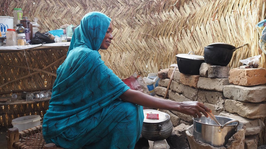 Central African Republic.  A Sudanese Refugee Family Rebuilds in the Central African Republic