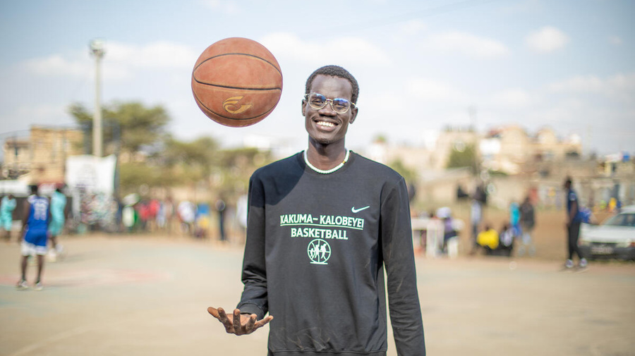 Kenya. Building unity and promoting refugee inclusion through basketball