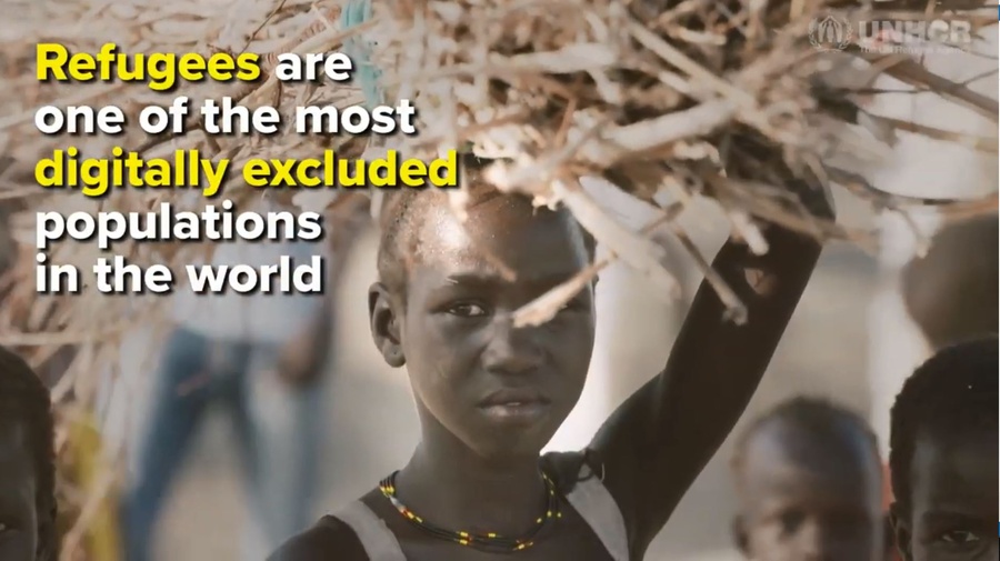 Play the video: UNHCR and Microsoft partner for refugee education