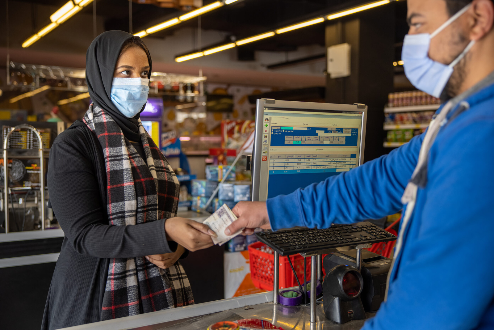 While the assistance covers the family's basic nutritional needs, Faiza has to work two jobs to cover for the rent and education fees for her children.