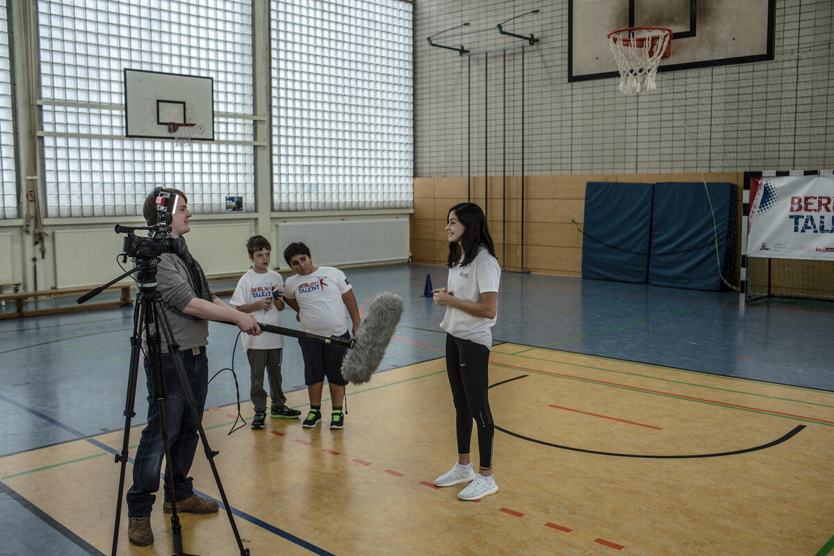 Germany. Refugee Olympian Yusra Mardini keeps training