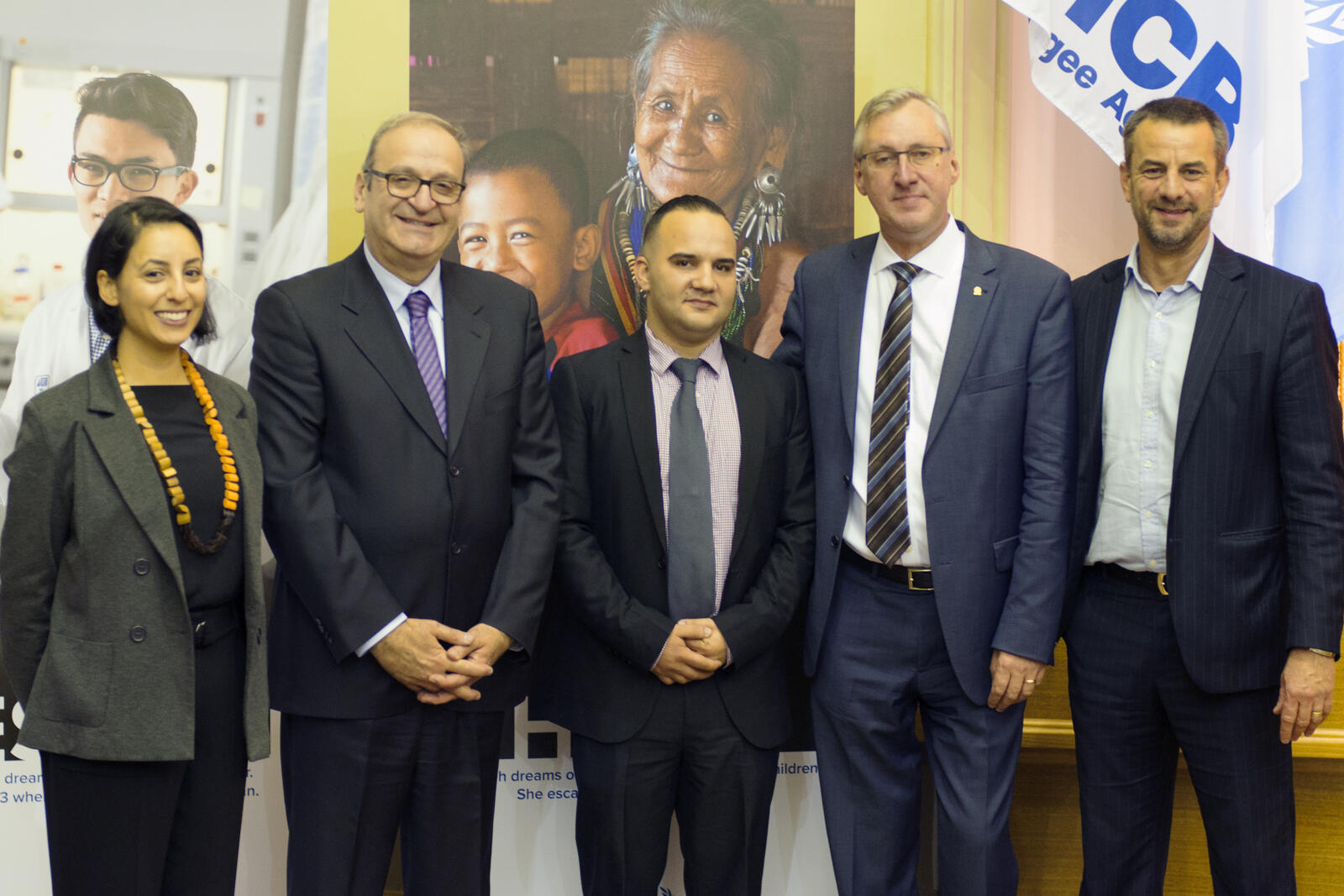 UNHCR Regional Representative and Keynote speaker, Adam Bujairami